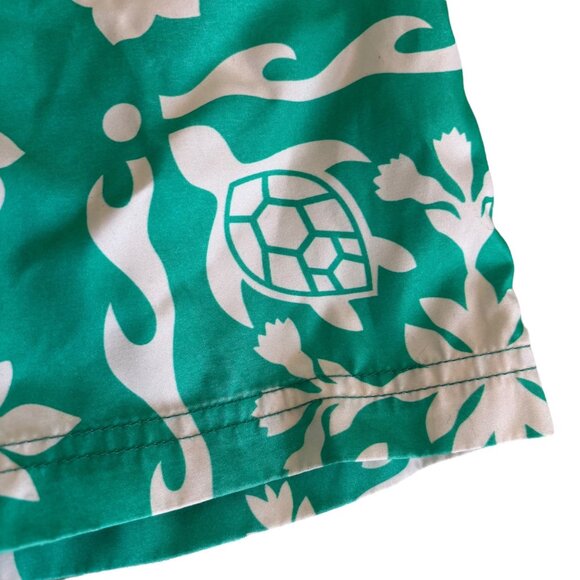 Tea Collection Swim Trunks Sea Turtles Size 7 - Picture 3 of 5